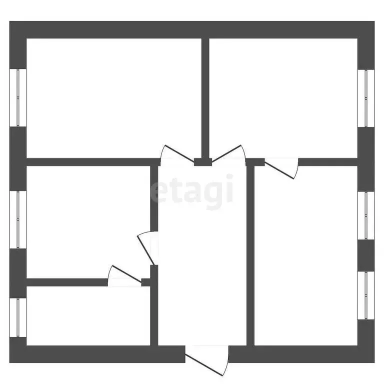 Дом в Камышловский район, Восточное сельское поселение, деревня ... - Фото 1