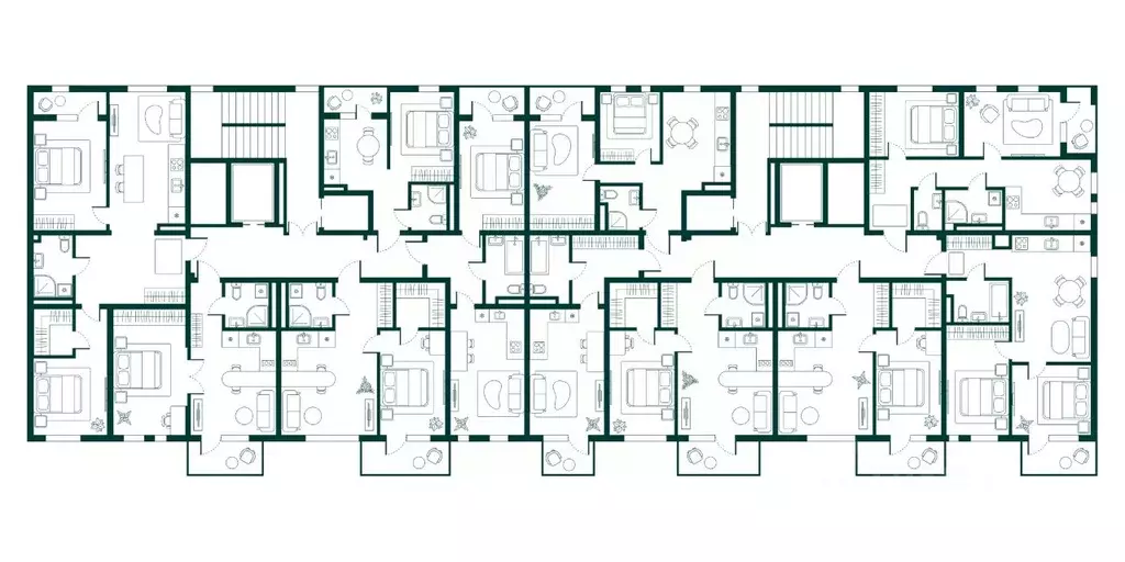 1-к кв. Дагестан, Дербент Новая История жилой комплекс (33.61 м) - Фото 2