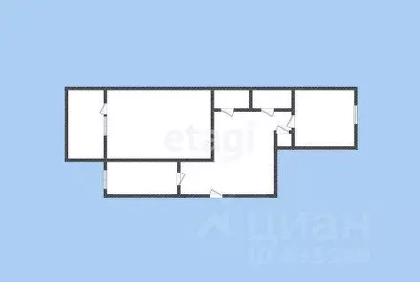 2-к кв. Белгородская область, Губкин ул. Космонавтов, 5 (53.1 м) - Фото 1