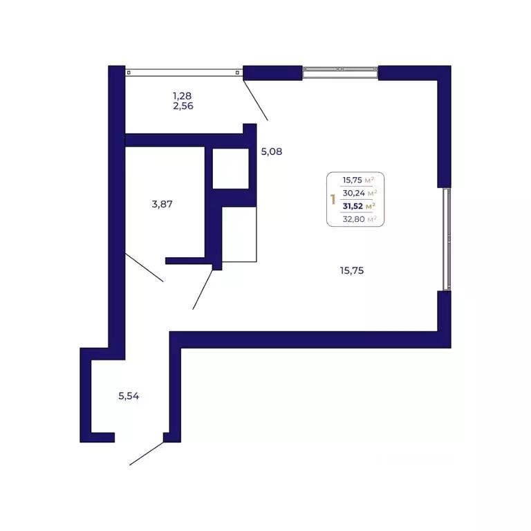 1-к кв. Башкортостан, Уфа Затон-Восточный жилрайон, Паруса жилой ... - Фото 1