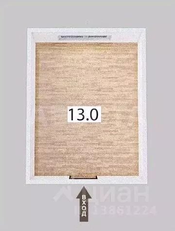 Комната Омская область, Омск ул. Волховстроя, 5 (13.0 м) - Фото 1