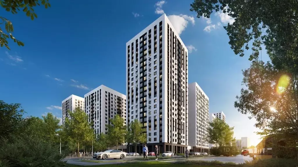 Студия Московская область, Королев Новые Подлипки мкр,  (36.73 м) - Фото 1