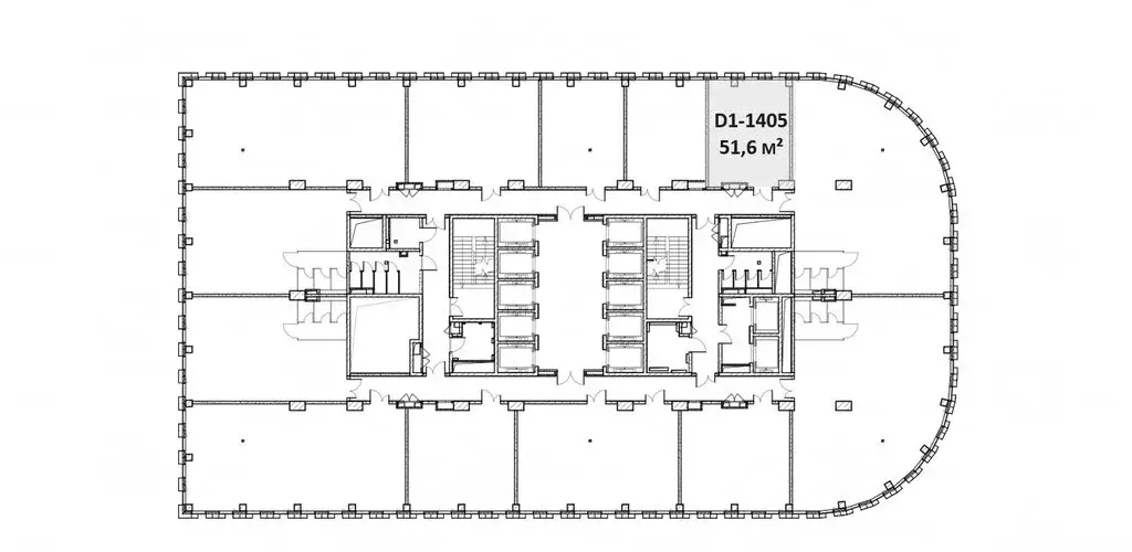 Офис (51.6 м) - Фото 2