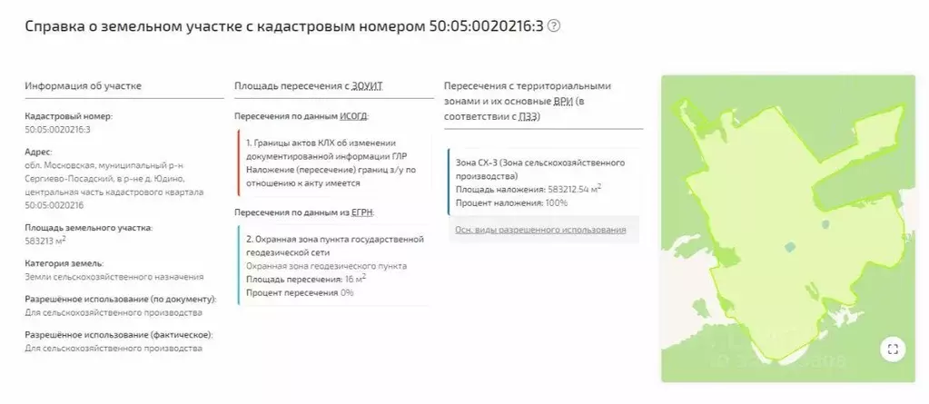 Участок, 5832 сот., фермерское хоз-во - Фото 2