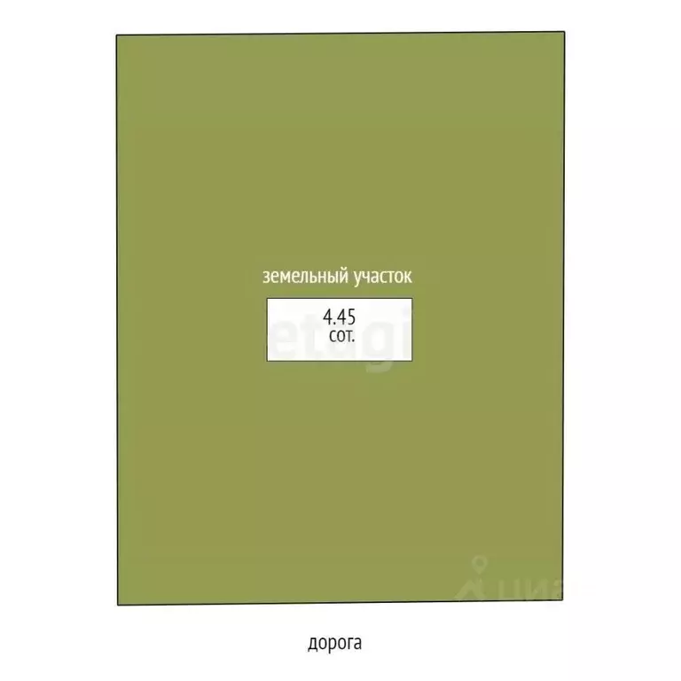 Участок в Ростовская область, Ростов-на-Дону Ленинградская ул. (4.45 ... - Фото 2