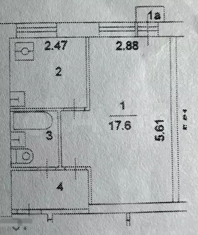 1-к. квартира, 30 м, 9/9 эт. - Фото 0