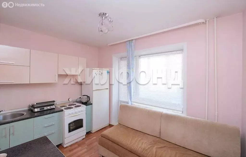 1-комнатная квартира: Новосибирск, улица Пархоменко, 25 (35 м) - Фото 0
