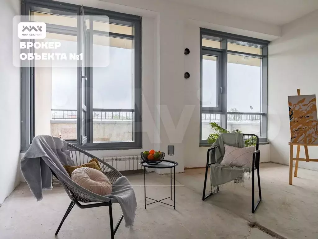 2-к. квартира, 82,4 м, 6/8 эт. - Фото 1