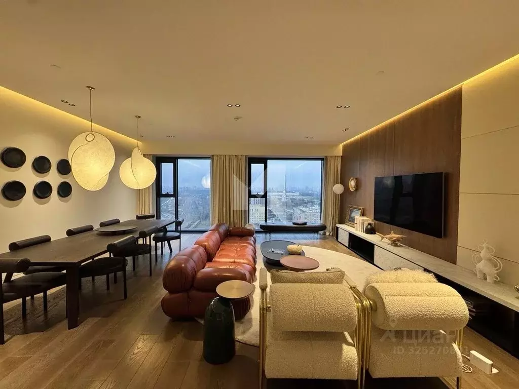 3-к кв. Москва Поклонная ул., 9 (128.0 м) - Фото 1