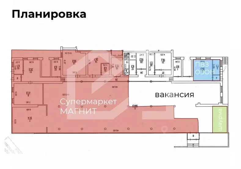 Помещение свободного назначения в Москва ул. Паперника, 7К2 (980 м) - Фото 2