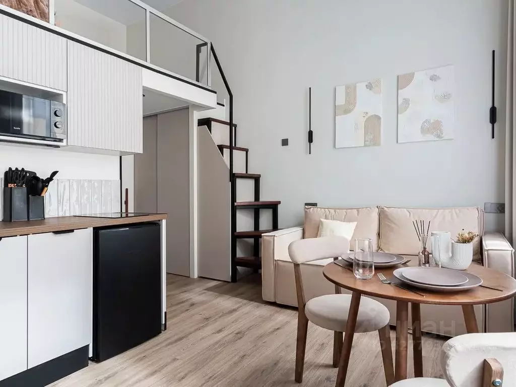 Студия Санкт-Петербург Владимирский просп., 16 (28.0 м) - Фото 2