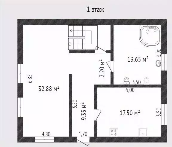 Дом в Тюменская область, Тюмень Пролетарская ул. (240 м) - Фото 1