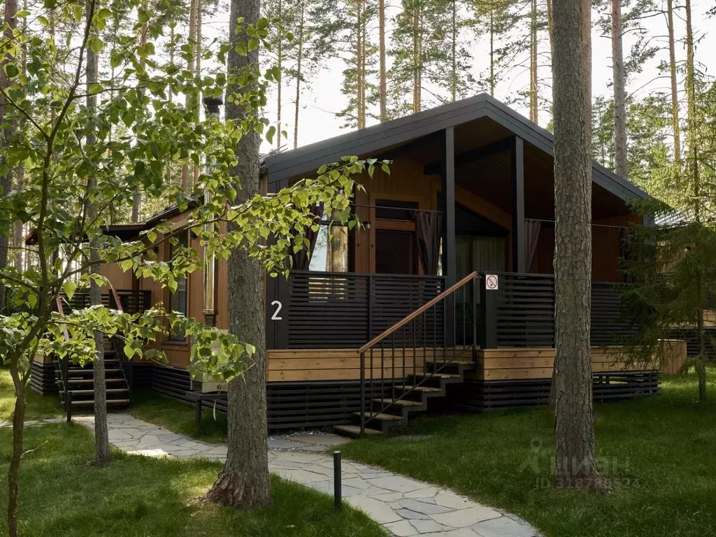 Дом в Ленинградская область, Выборгский район, Полянское с/пос, пос. ... - Фото 1