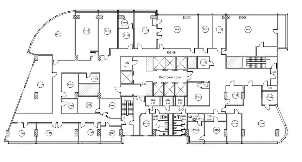 Офис в Москва ул. Наметкина, 12А (1338 м) - Фото 2