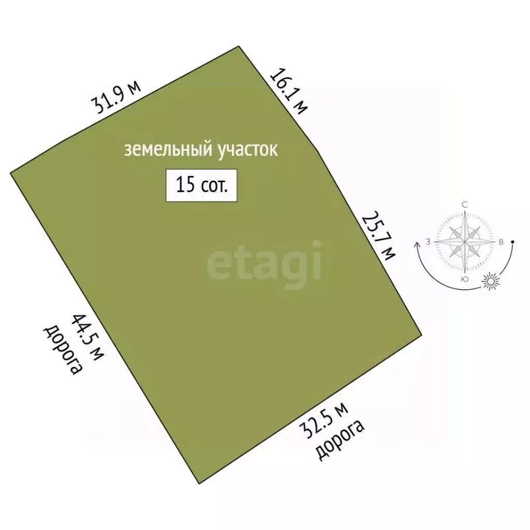 Участок в Костромская область, Шарьинский район, пос. Зебляки ул. ... - Фото 1