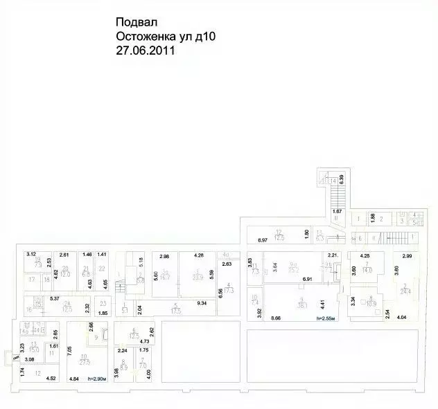 Помещение свободного назначения в Москва ул. Остоженка, 10 (4908 м) - Фото 2