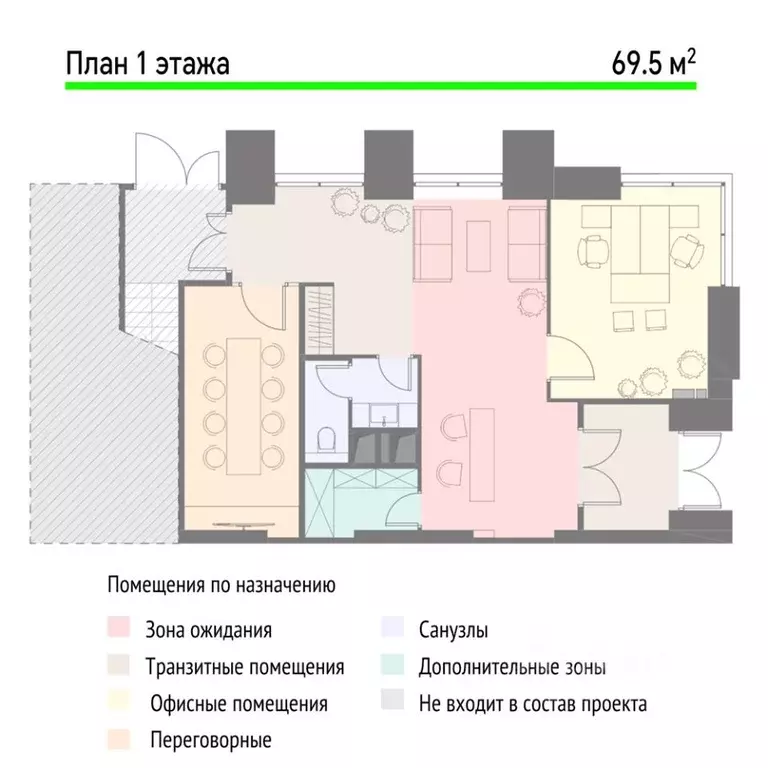 Офис в Москва ул. Юннатов, 16 (70 м) - Фото 1