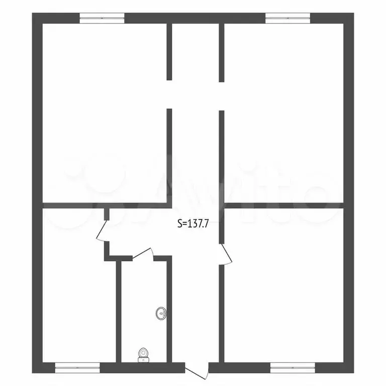 Продам офисное помещение, 137.7 м - Фото 0