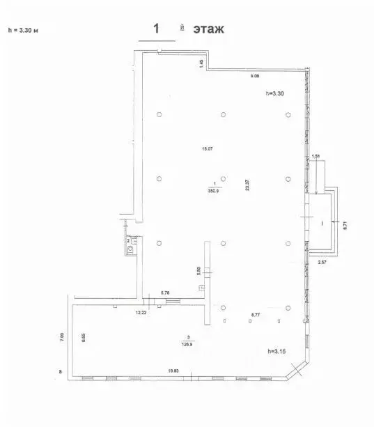 Помещение свободного назначения в Москва Солнцевский просп., 26 (479 ... - Фото 2