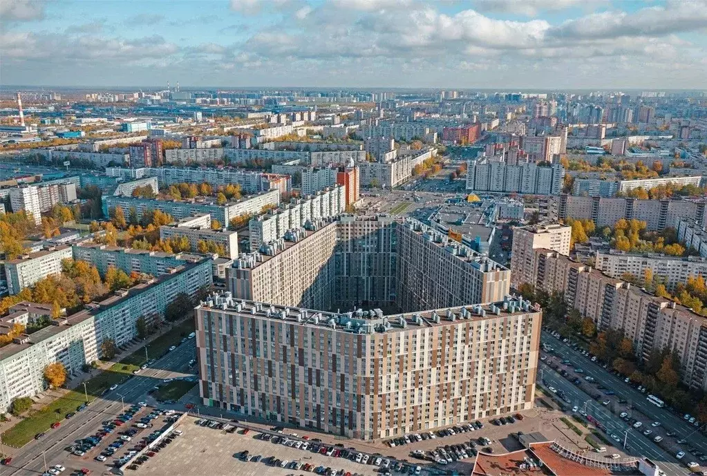 Студия Санкт-Петербург ул. Хошимина, 16А (28.0 м) - Фото 1