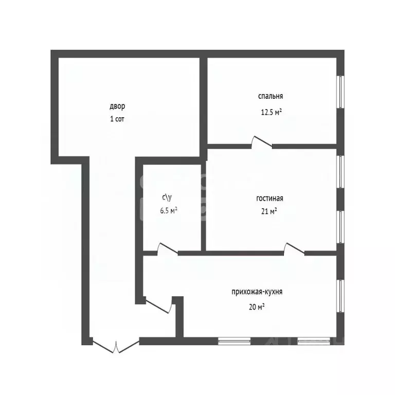 Дом в Дагестан, Дербент ул. Мазахира Рзаева, 6/1 (60 м) - Фото 1