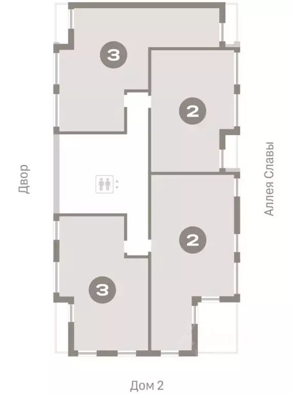 2-к кв. Тюменская область, Тюмень ул. Республики, 205к3 (63.3 м) - Фото 2