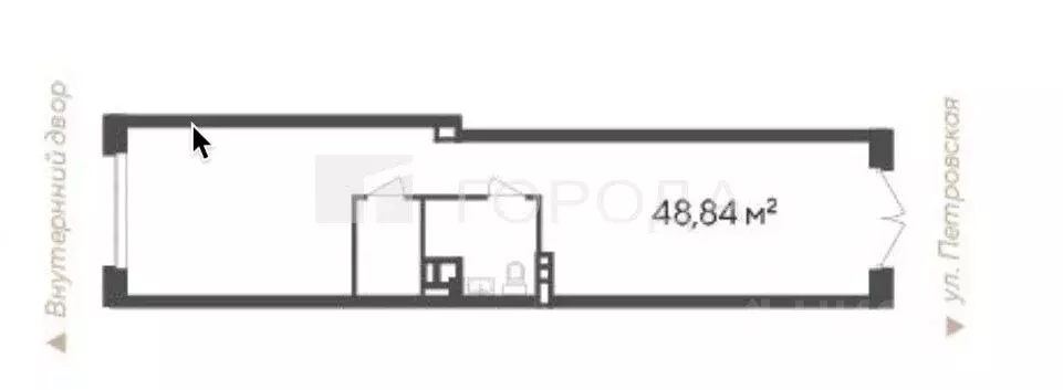 Офис в Новосибирская область, Новосибирск Кедровая ул., 79 (49 м) - Фото 2