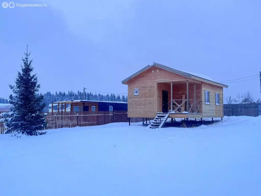 Дом в Пермский муниципальный округ, деревня Большакино, Шоссейная ... - Фото 1