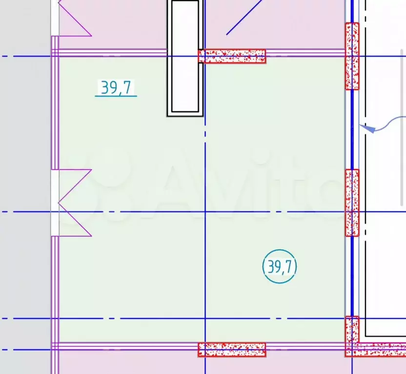 Продам офисное помещение, 39.7 м - Фото 1