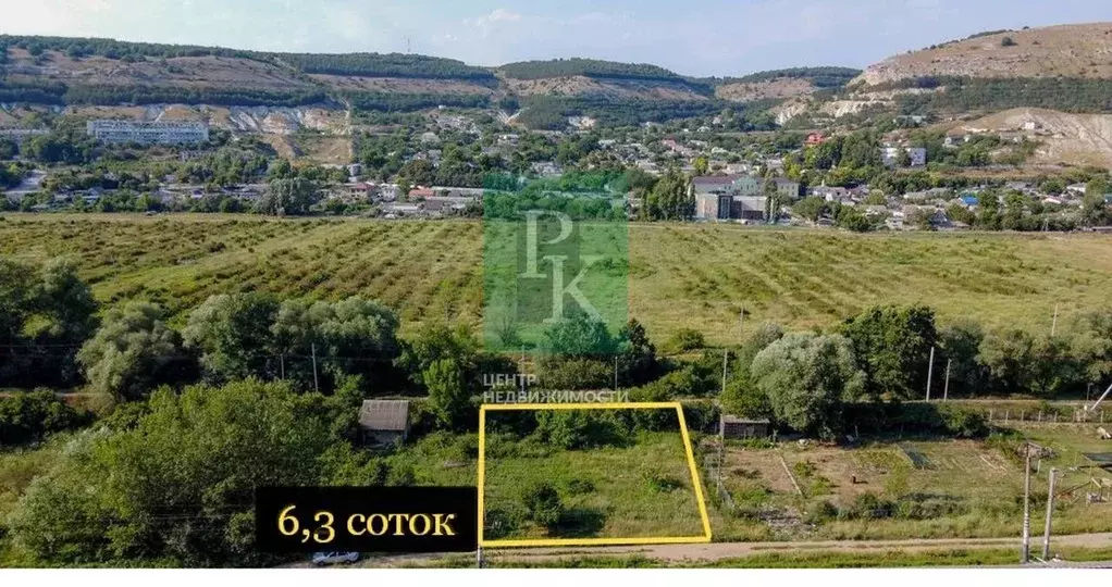 Участок в Севастополь Заречный садовое товарищество, 57 (6.3 сот.) - Фото 1