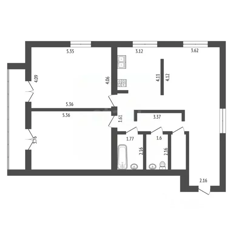 3-к кв. Мордовия, Саранск Севастопольская ул., 34 (97.4 м) - Фото 1