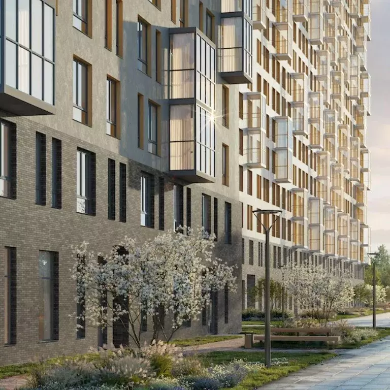 Квартира, 2 комнаты, 55.8 м - Фото 0