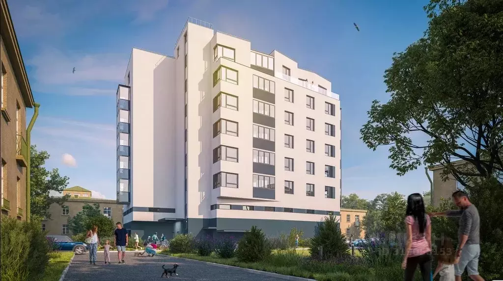 1-к кв. Санкт-Петербург ул. Седова, 89К3 (41.04 м) - Фото 1