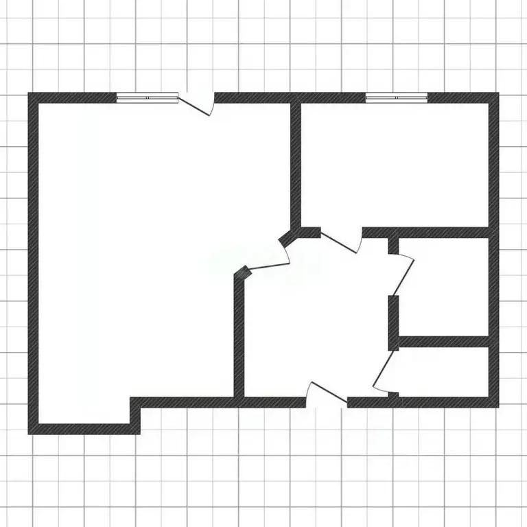 1-к кв. Курская область, Курск ул. Димитрова, 40 (32.3 м) - Фото 1