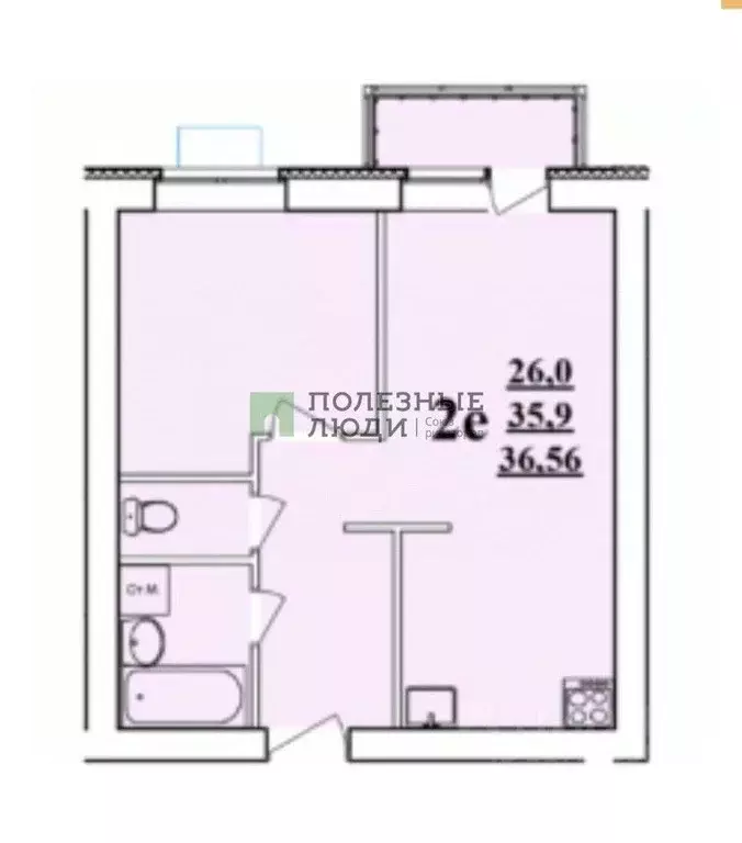 1-к кв. Белгородская область, Белгородский район, Разумное рп ул. ... - Фото 1