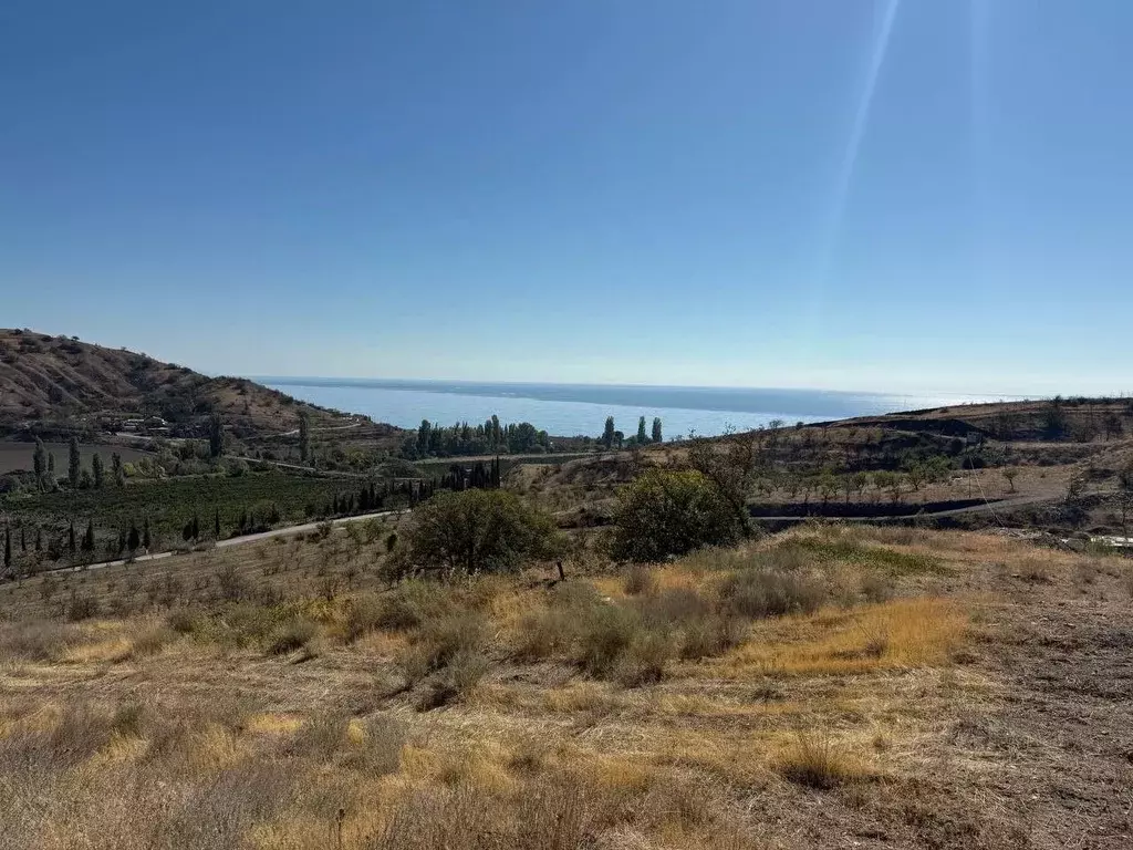 Участок в Крым, Алушта муниципальный округ, с. Приветное ул. Горького, ... - Фото 1