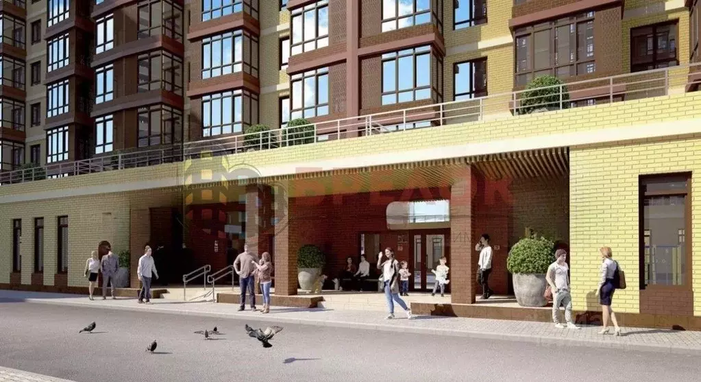 2-к кв. Ростовская область, Ростов-на-Дону ул. Ларина, 45с8 (55.4 м) - Фото 2