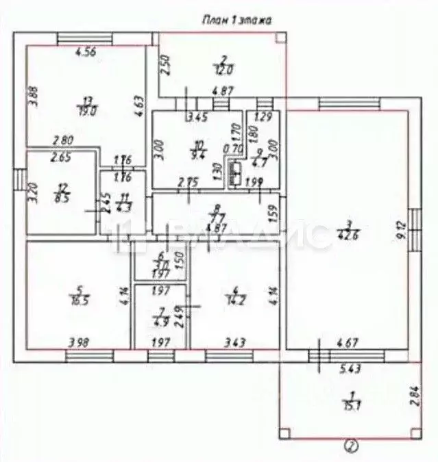 Дом в Калужская область, Боровский район, Совьяки с/пос, Боровики-2 кп ... - Фото 2