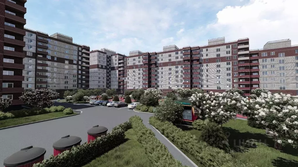 1-к кв. Псковская область, Псков ул. Юности, 32 (30.36 м) - Фото 2