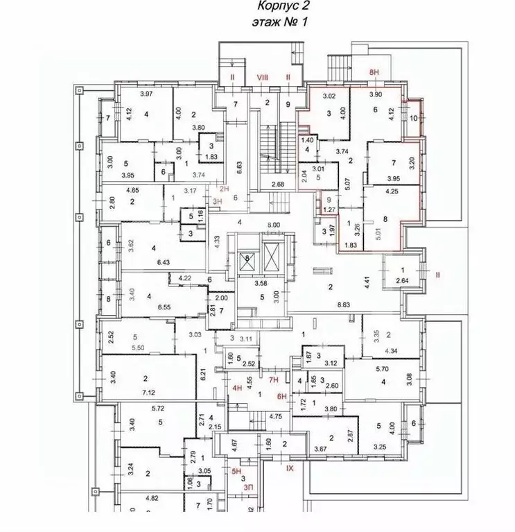 Помещение свободного назначения в Москва Краснобогатырская ул., 40 (95 ... - Фото 2