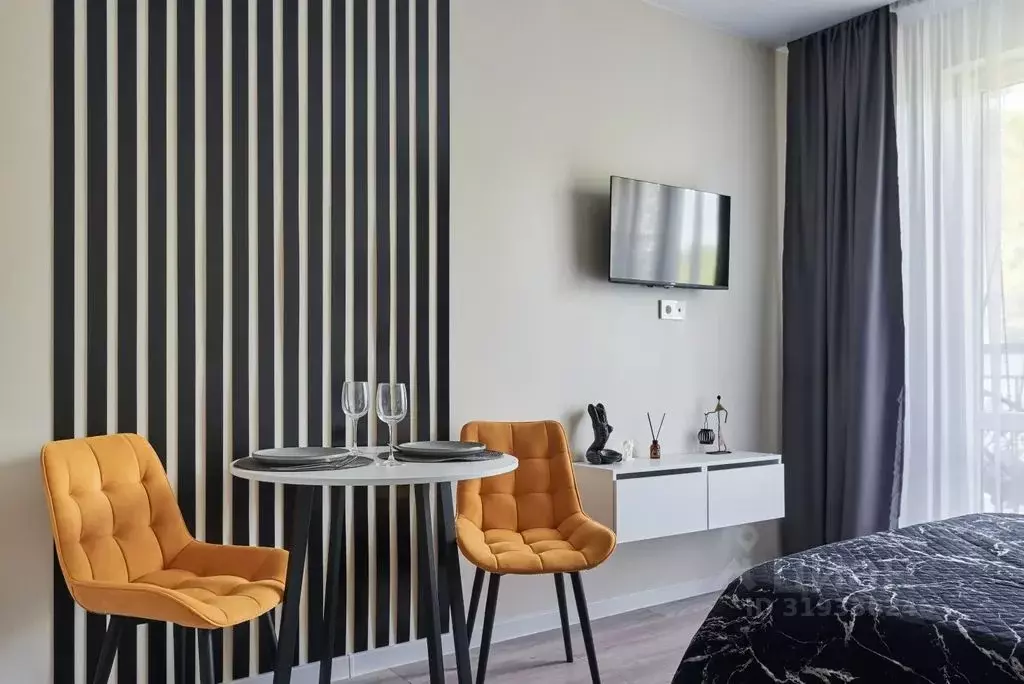 Студия Краснодарский край, Сочи ул. Искры, 88к3 (27.0 м) - Фото 1
