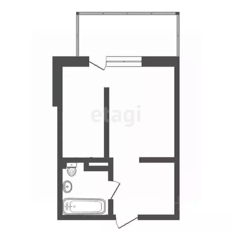 Студия Калининградская область, Калининград ул. Александра Невского, ... - Фото 2