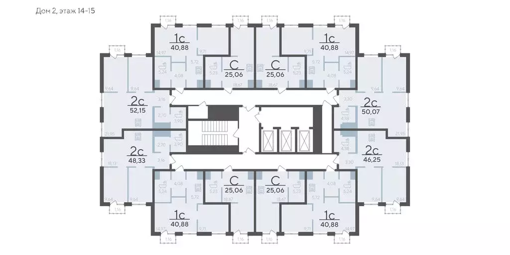 1-комнатная квартира: Тюмень, улица Геннадия Райкова, 19 (40.88 м) - Фото 2