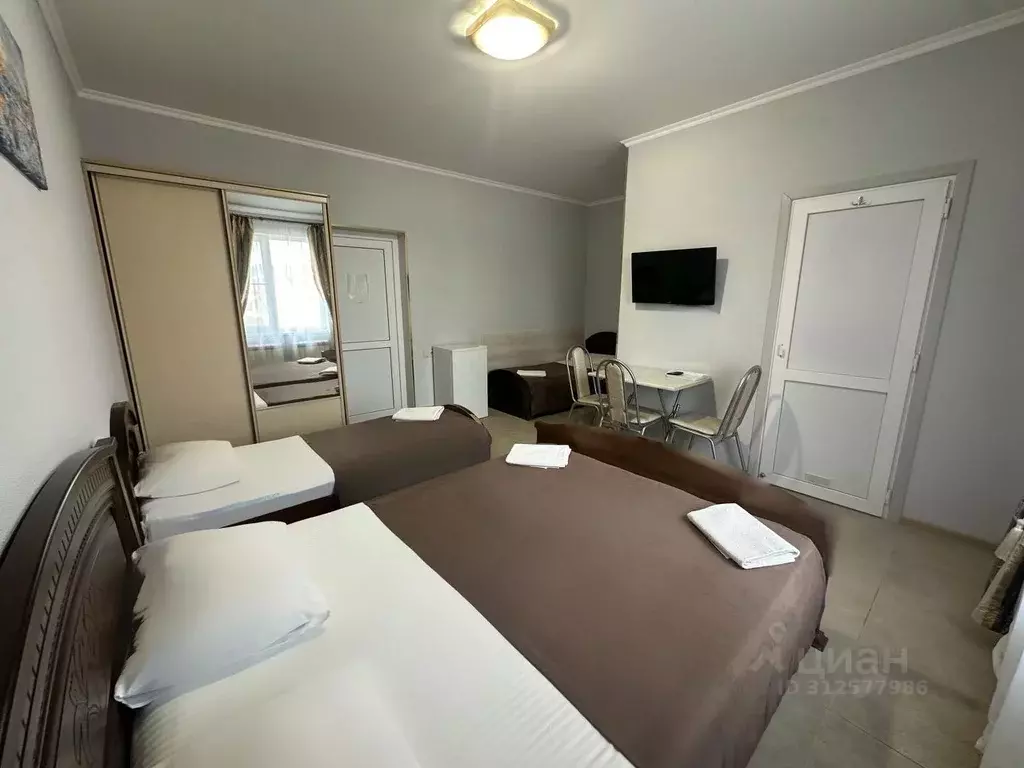 Комната Краснодарский край, Сириус пгт ул. Казачья, 32 (25.0 м) - Фото 1