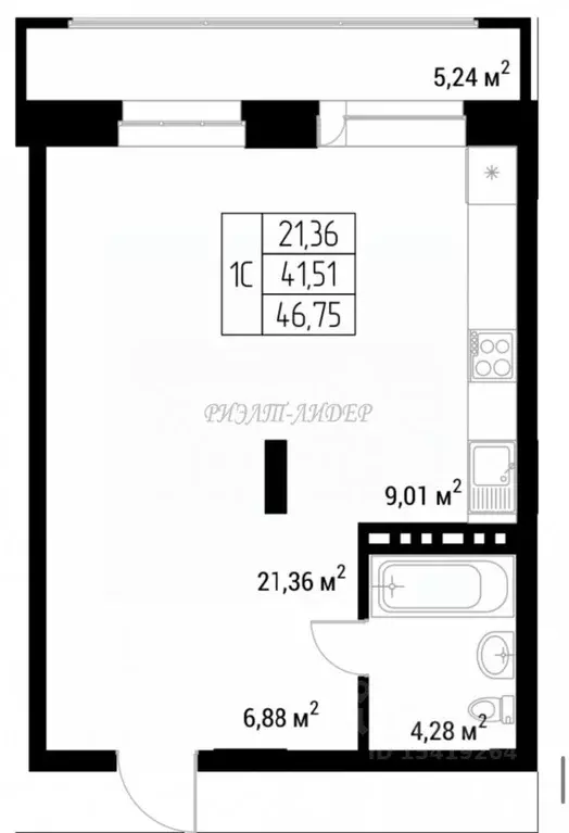 Студия Алтай, Горно-Алтайск ул. Улагашева, 1 (41.51 м) - Фото 2