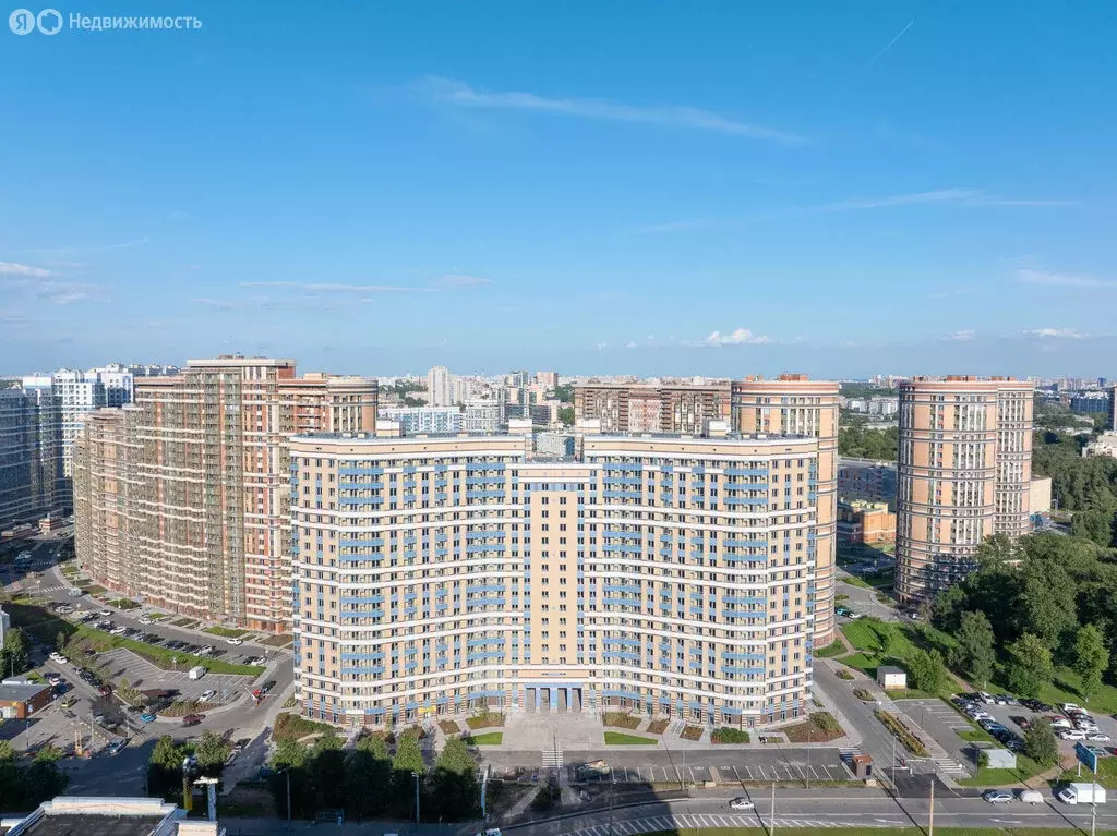 Квартира-студия: Санкт-Петербург, Богатырский проспект, 2А (31 м) - Фото 1