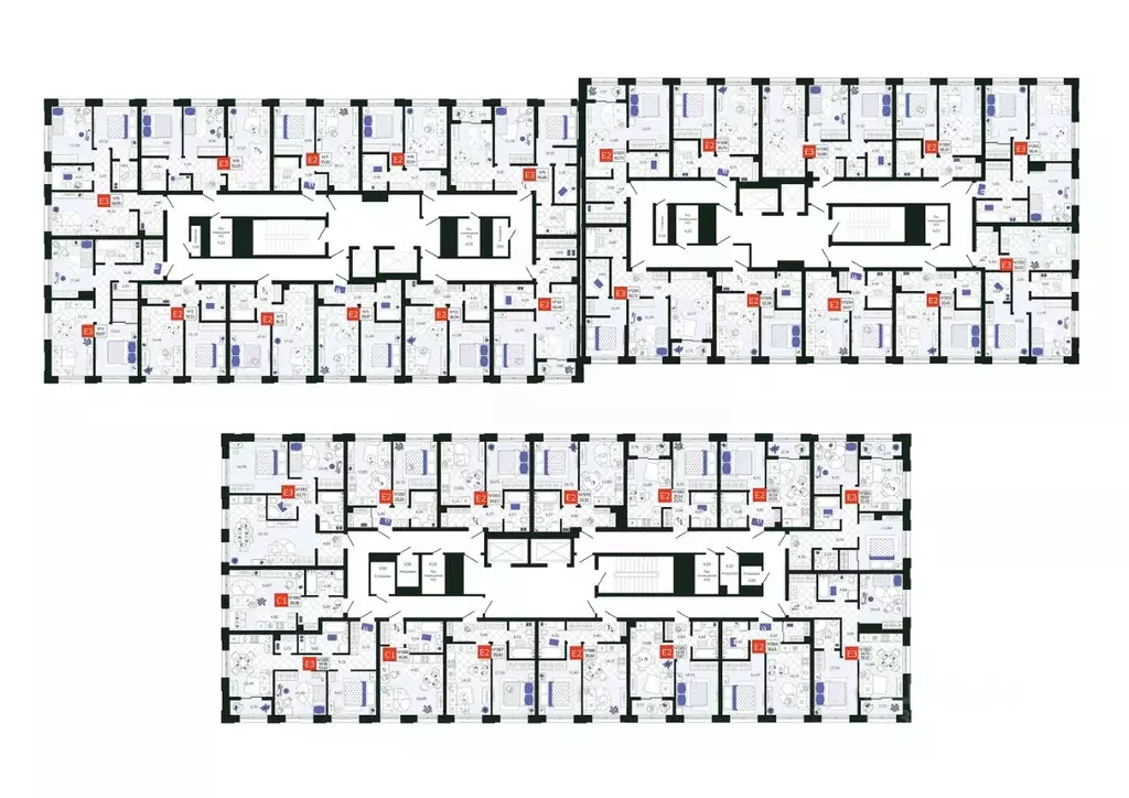 2-к кв. Тульская область, Тула Мясново мкр, Желания жилой комплекс ... - Фото 2