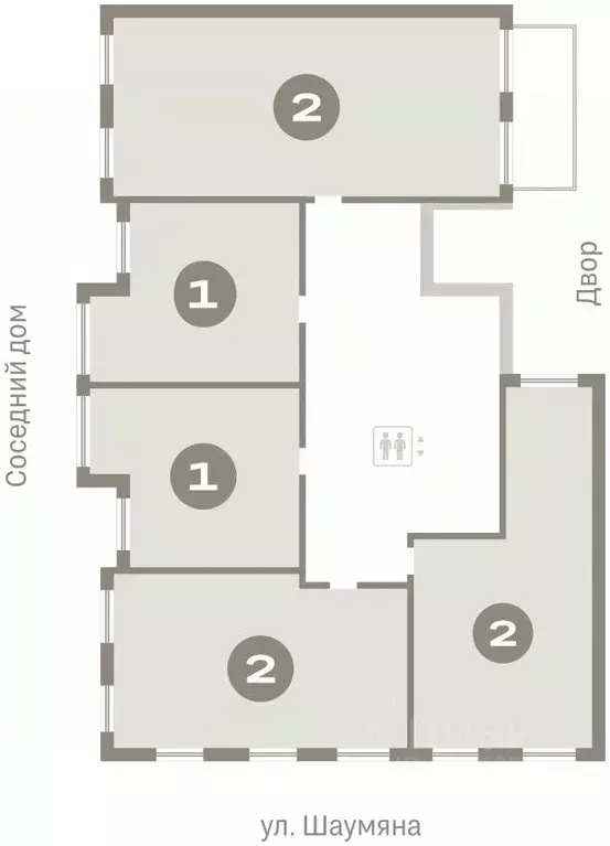 2-к кв. Свердловская область, Екатеринбург пер. Торфяной, 4 (103.3 м) - Фото 2