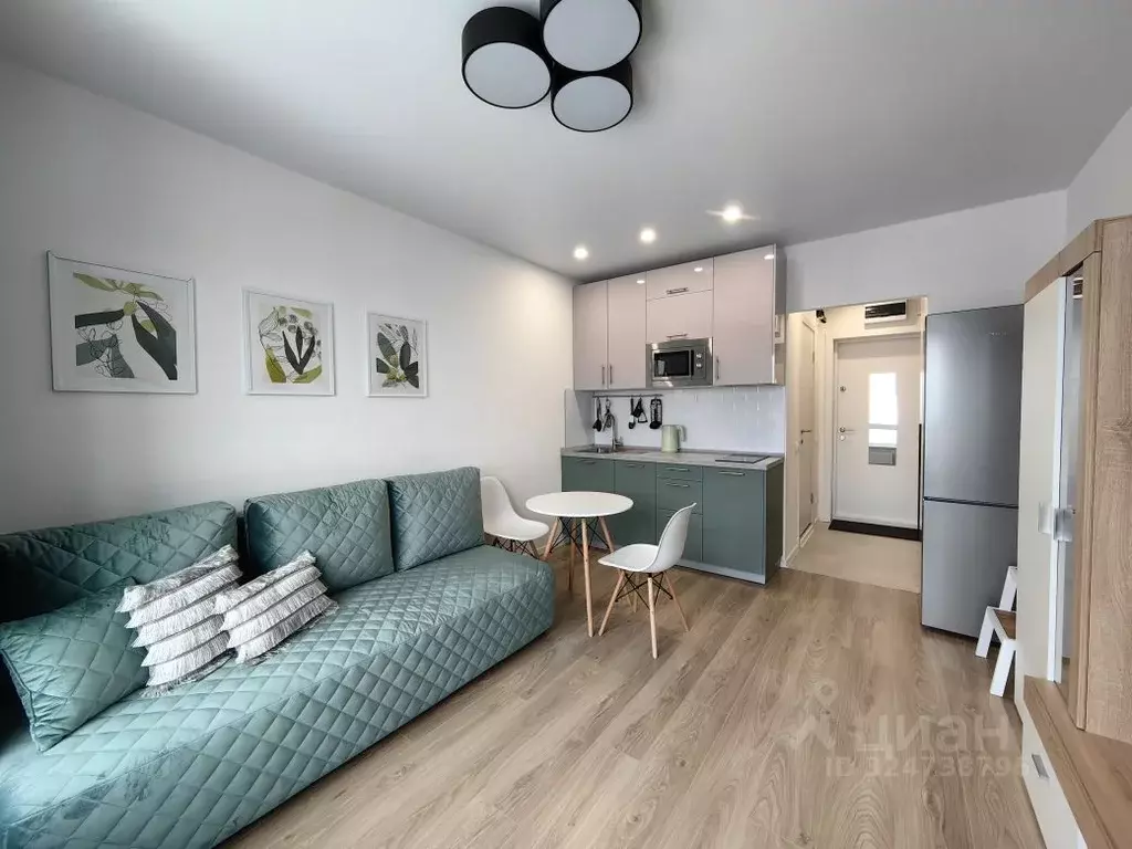 Студия Москва Кольская ул., 8к2 (19.7 м) - Фото 1