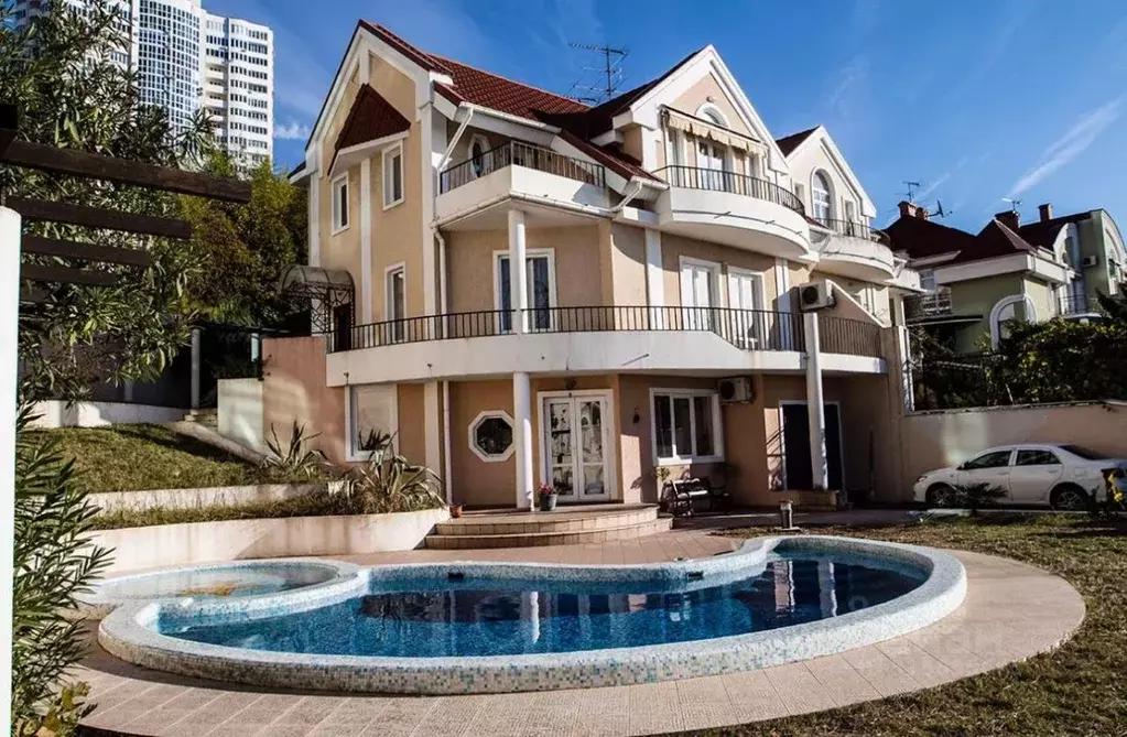 Коттедж в Краснодарский край, Сочи Приморье мкр,  (350 м) - Фото 0